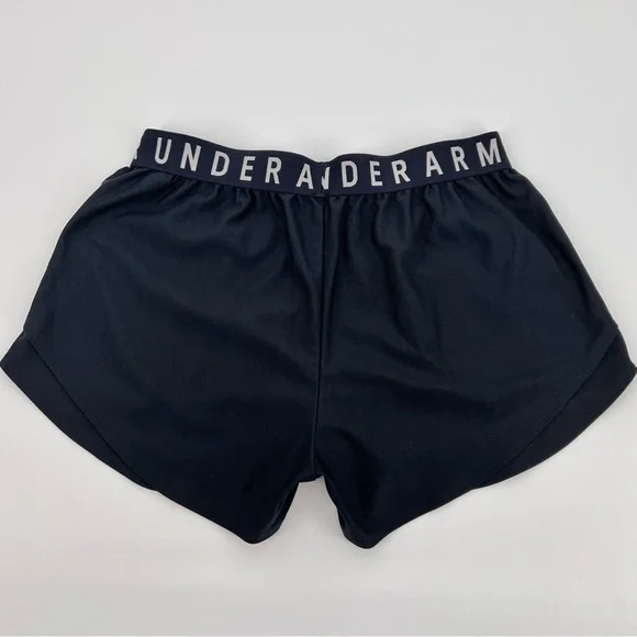 BUNDLE 4 Under Armour Women Play Up Loose Shorts Sz M Variety Pockets Logo Waist - Picture 4 of 16
